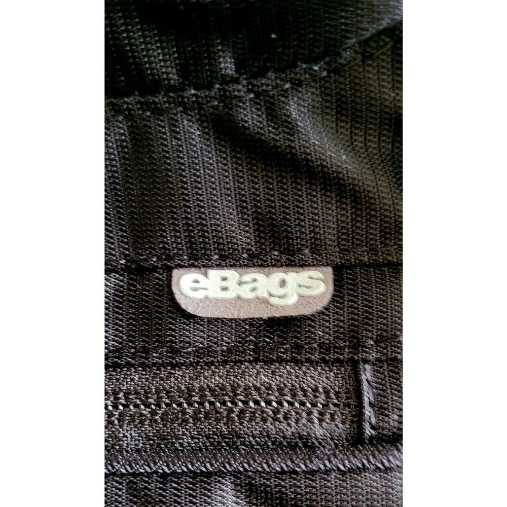 EBAGS Piazza Day Bag Crossbody Black-Everyday/Travel, Multi-pockets-Sz10X10" - Picture 8 of 9